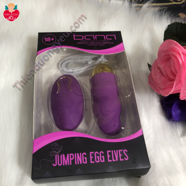 Trứng Rung Jungping EGG Elves Cảm Ứng Điều Khiển Từ xa